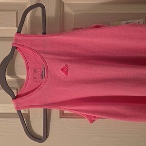 ADIDAS BRAND SIGNATURE GIRLS PINK TANK TOP SIZE XL 16